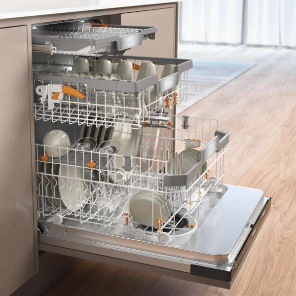 Miele G 7760 SCVi AutoDos  Vollintegrierter Geschirrspüler mit automatischer Dosierung dank AutoDos mit integrierter PowerDisk